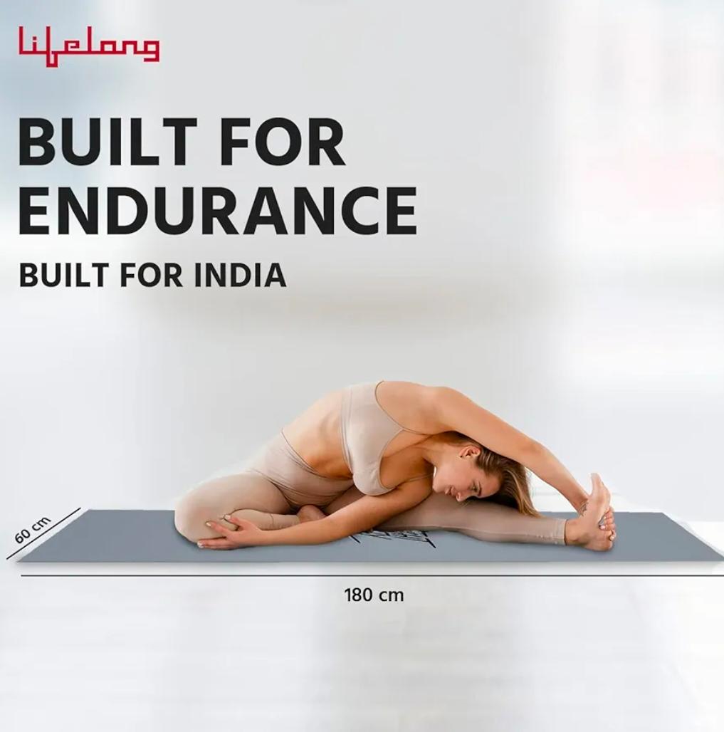 Yoga mats and gym items