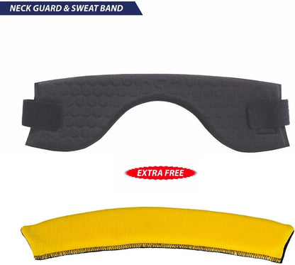 DSC Cricket Helmet with Steel Grill & EVA Foam Padding – Premium Protective Batting Helmet
