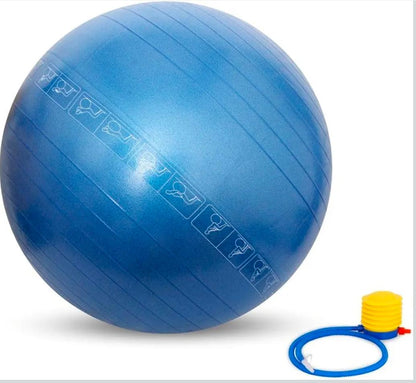 Anti-Burst Gym Ball with Pump | Non-Slip Exercise & Stability Ball for Home Workouts 65 diameter