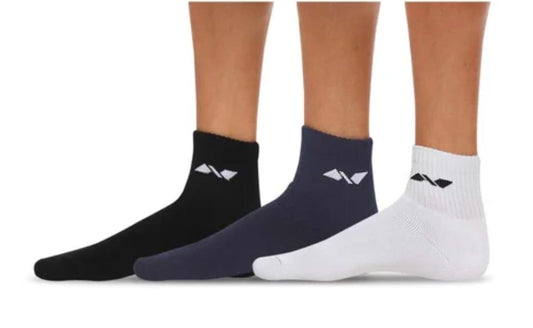 Men’s Ankle-Length Cotton Socks – Plain Casual Stretchable Daily Wear (Pack of 3)