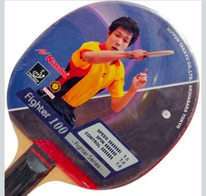 Nittaku Fighter 100 Table Tennis Racket 2 pcs