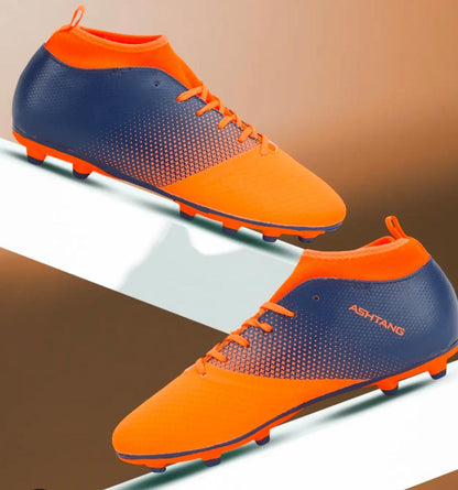 ASHTANG Blaze Pro Football Studs – Orange & Navy